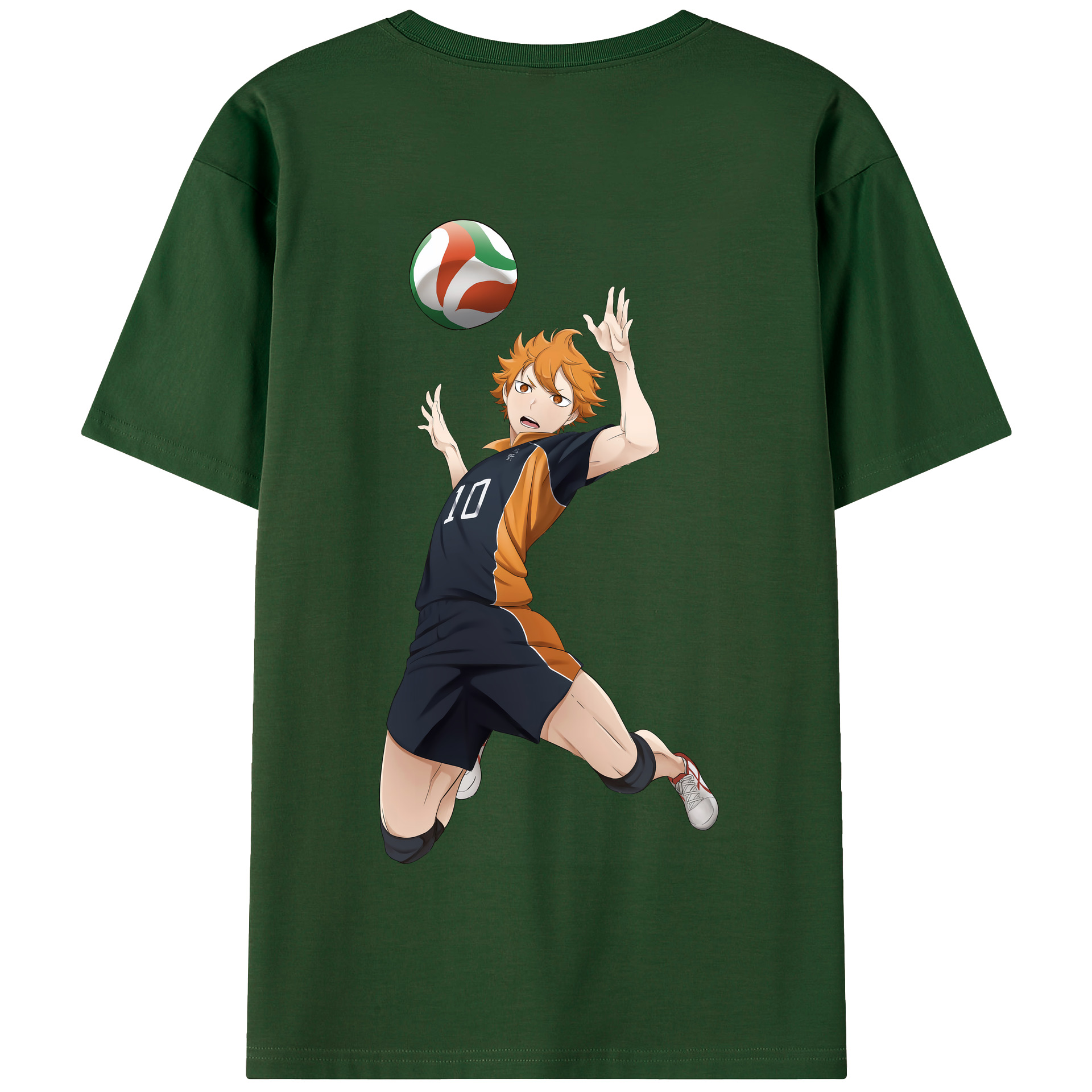 （画像用） ハイキュー!! Haikyu!! 綿100％半袖Tシャツ（背面プリント）